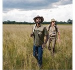Mens Short Sleeve Serengeti 2-Tone Bush Shirt ALT-SGMS_ALT-SGMS-MG_LIFESTYLE-02