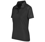 Ladies Santorini Golf Shirt Black