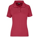 Ladies Santorini Golf Shirt Red