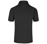 Mens Santorini Golf Shirt Black