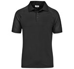 Mens Santorini Golf Shirt Black