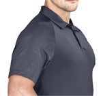 Mens Santorini Golf Shirt Grey
