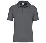 Mens Santorini Golf Shirt Grey