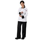 Unisex Long Sleeve Toulon Chef Jacket ALT-TLN_ALT-TLN-W-MOFR27-LOGO
