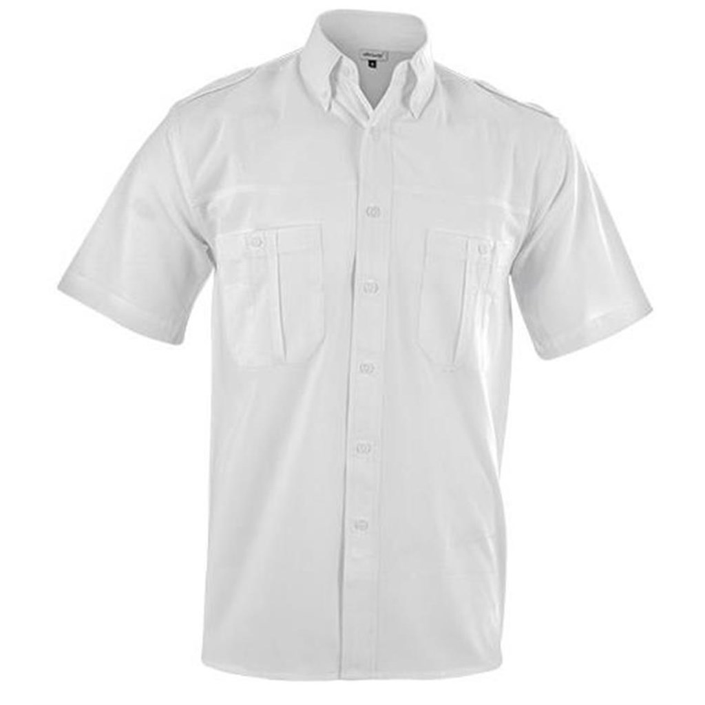 Tracker Short Sleeve Shirt - White