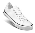 Unisex Trendi Canvas Sneaker White