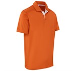 Kids Tournament Golf Shirt Orange