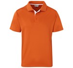 Mens Tournament Golf Shirt Orange