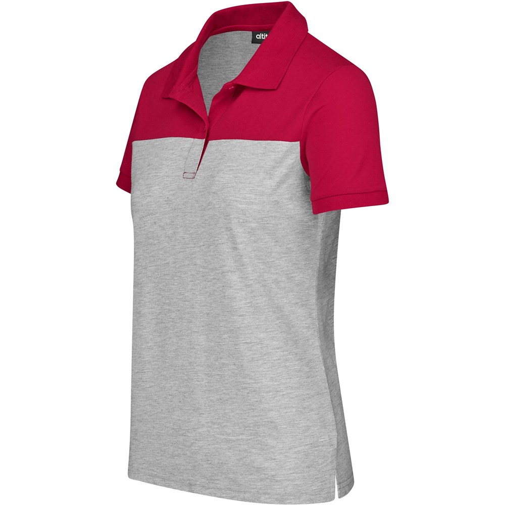 Ladies Urban Golf Shirt - Red