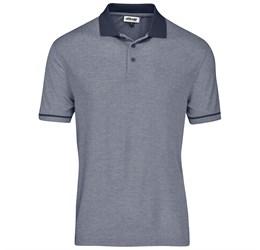 promo: Mens Verge Golf Shirt Blue (Blue)!