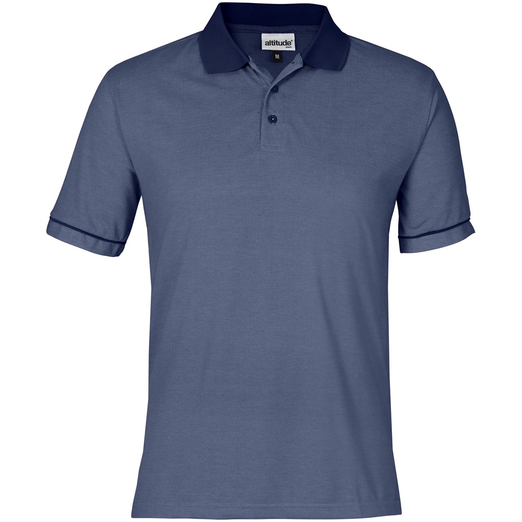 Mens Verge Golf Shirt - Navy