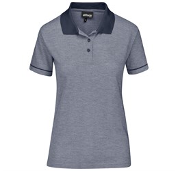 promo: Ladies Verge Golf Shirt Blue (Blue)!