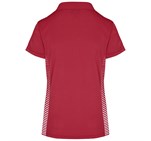 Ladies Zeus Golf Shirt Red