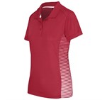 Ladies Zeus Golf Shirt Red