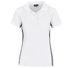 Ladies Zeus Golf Shirt White