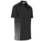 Mens Zeus Golf Shirt Black