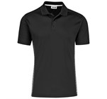 Mens Zeus Golf Shirt Black