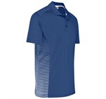 Mens Zeus Golf Shirt Blue