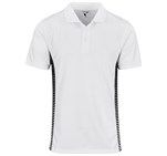 Mens Zeus Golf Shirt White