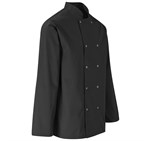 Unisex Long Sleeve Zest Chef Jacket Black