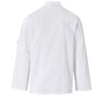 Unisex Long Sleeve Zest Chef Jacket White