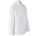 Unisex Long Sleeve Zest Chef Jacket White