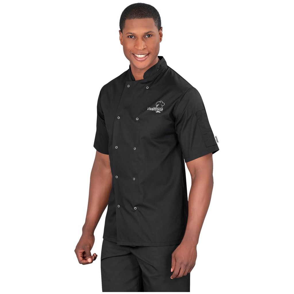 Unisex Short Sleeve Zest Chef Jacket