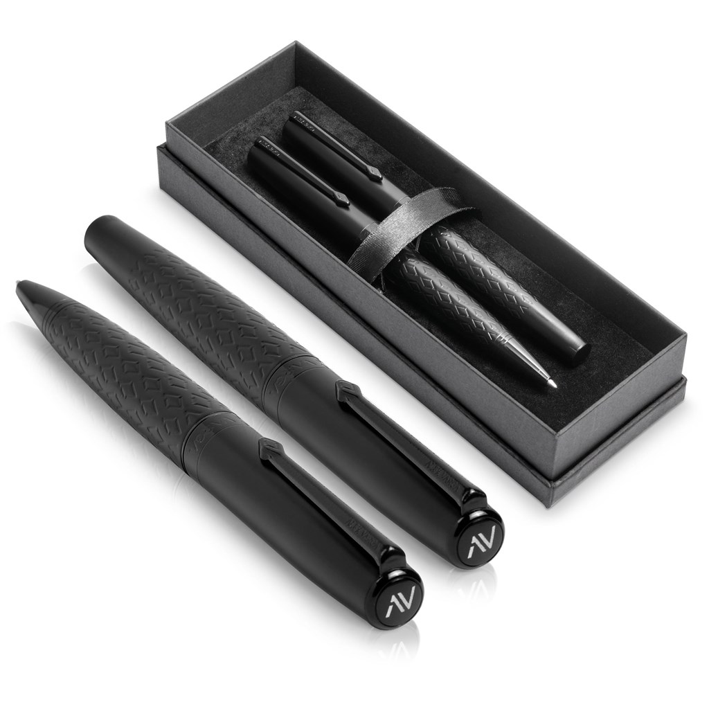 Alex Varga Galexia Ball Pen & Rollerball Set | AV-19033 | Amrod