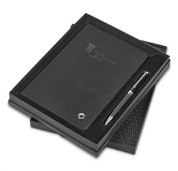 promo: Alex Varga Corinthia Hard Cover Notebook & Pen Set (Black)!