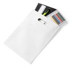 Bounce Non-Woven Gift Bag Solid White