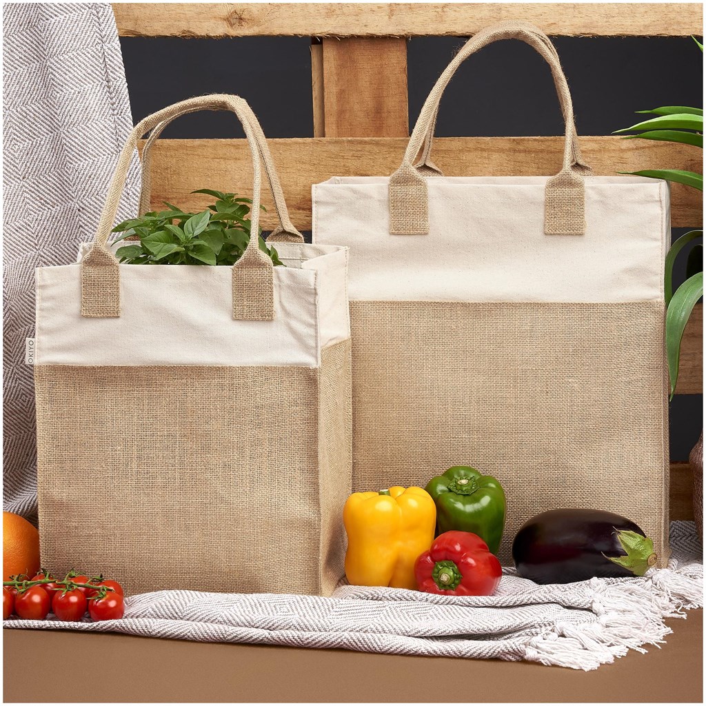 Okiyo Yoshi Jute & Cotton Tote