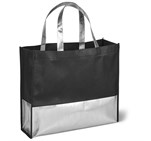 Burlesque Non-Woven Shopper Silver