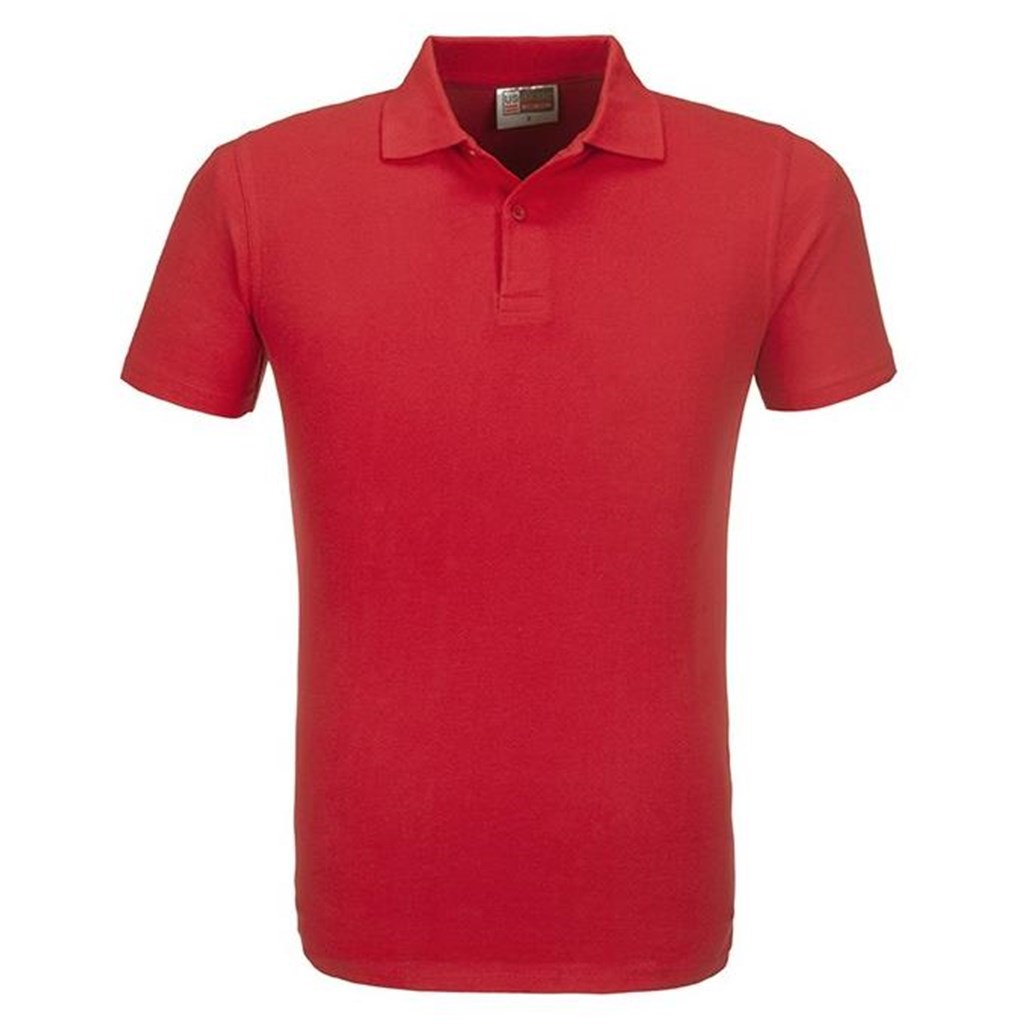 Mens First Golf Shirt - Red