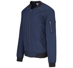 Mens Crusader Bomber Jacket - Navy BAS-10200_BAS-10200-N-GHSI-2