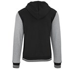 Mens Princeton Hooded Sweater - Black BAS-10250_BAS-10250-BL-GHBK