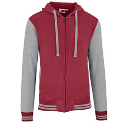 Mens Princeton Hooded Sweater - Red