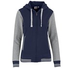 Ladies Princeton Hooded Sweater - Navy