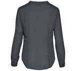 Ladies Long Sleeve Ava Blouse Charcoal