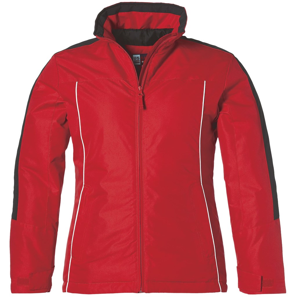 Ladies Calibri Winter Jacket - Red