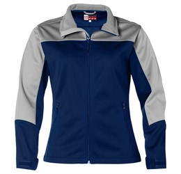 Ladies Attica Softshell Jacket - Navy