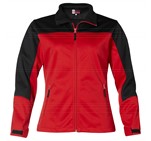 Ladies Attica Softshell Jacket - Red