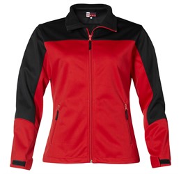 Ladies Attica Softshell Jacket - Red