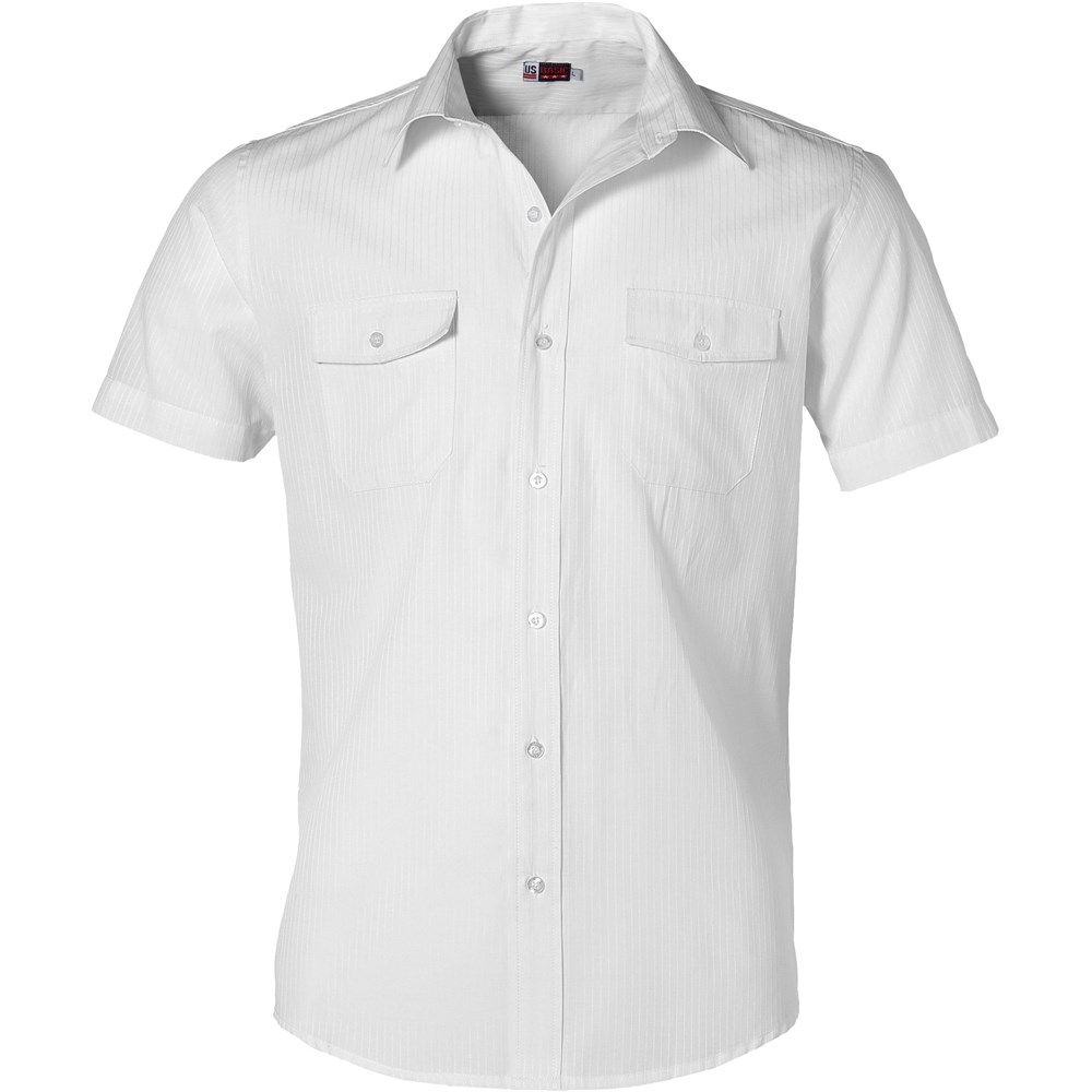 Mens Short Sleeve Bayport Shirt - White