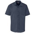 Mens Short Sleeve Aston Shirt Navy