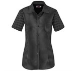 Ladies Short Sleeve Aston Shirt Black