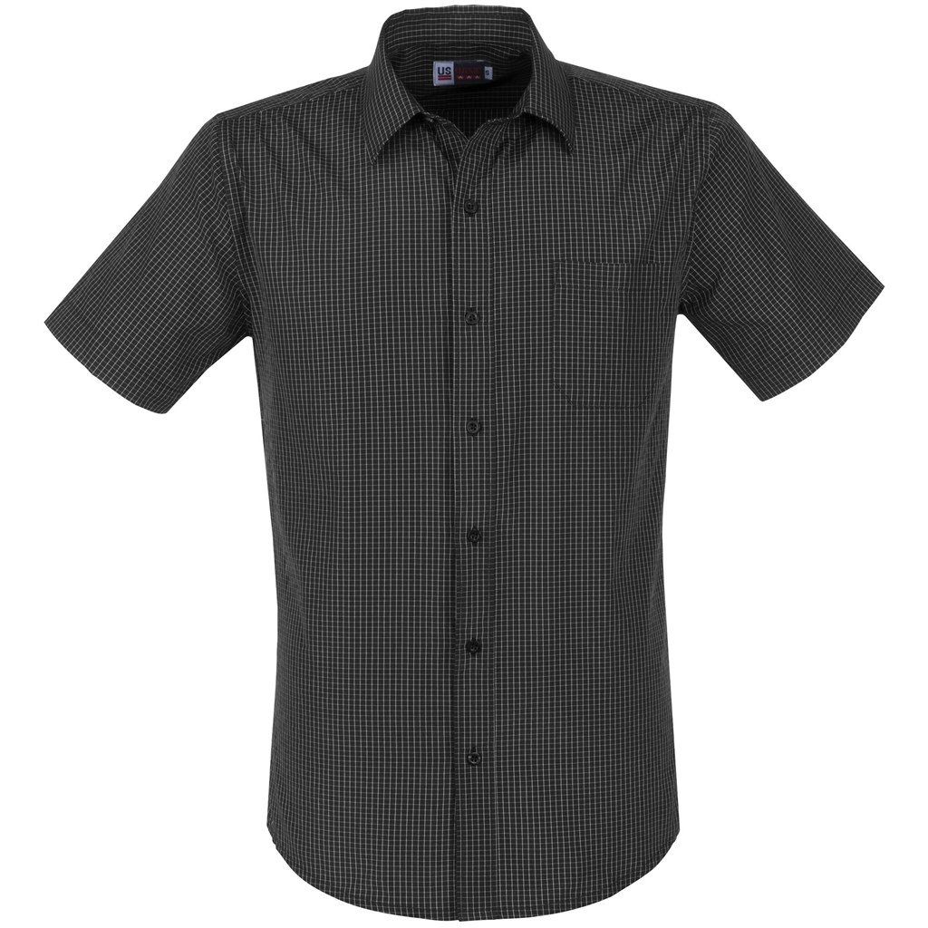 Mens Short Sleeve Huntington Shirt - Black