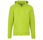 Mens Bravo Hooded Sweater - Lime