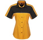 Ladies Daytona Pitt Shirt - Orange