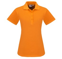 Ladies Elemental Golf Shirt - Orange