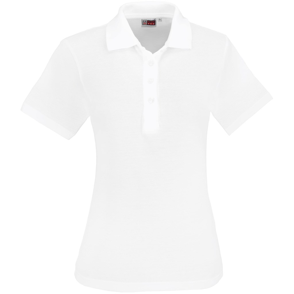Ladies Elemental Golf Shirt - White